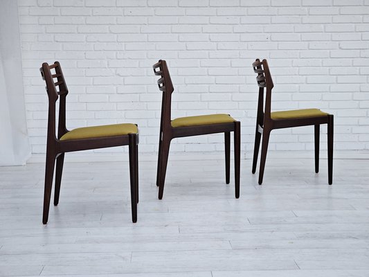 Danish Model 101 Dining Chairs by Johannes Andersen, 1960s, Set of 3-TMW-1791479