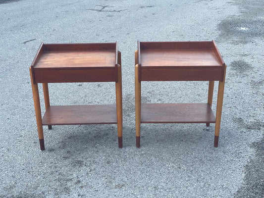 Danish Model 148 Nightstands by Børge Mogensen, 1952, Set of 2