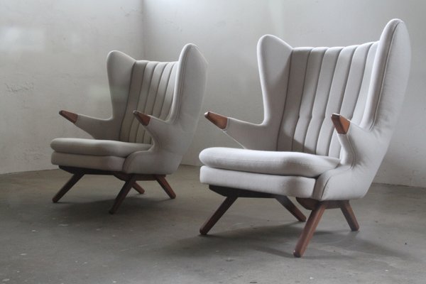 Danish Model 91 Lounge Chair by Svend Skipper for Skippers Møbler, 1960s, Set of 2-QNP-2016207