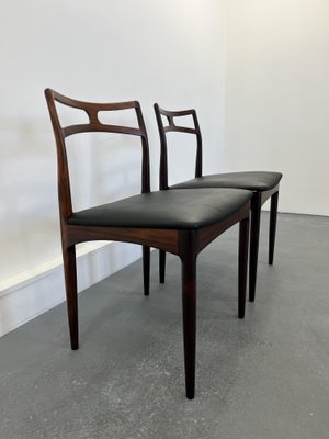 Danish Model 94 Side Chairs in Rosewood and Leather by J.Andersen for Christian,1960s, Set of 2-JWH-2016511