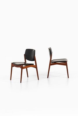 Danish Model Captain Dining Chairs by Erik Buck for Ørum Møbelsnedkeri, 1960s, Set of 4-SC-743791