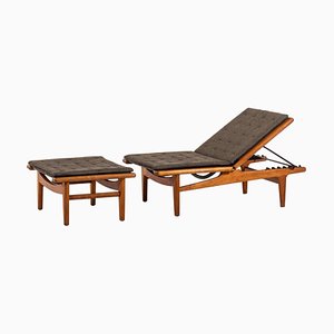 Danish Model GE-1 Daybed by Hans J. Wegner for Getama, 1950s-SC-659103