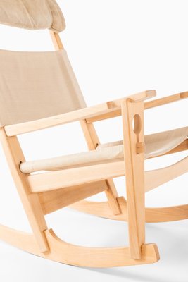 Danish Model GE-273 Rocking Chair by Hans J. Wegner for Getama, 1950s