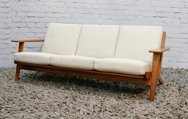 Danish Model GE-290 Sofa by H. J. Wegner for Getama, 1960s-QFD-1357434