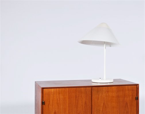 Danish Model Opala Table Lamps by Hans J. Wegner for Louis Poulsen, 1970s, Set of 2-WRF-573741