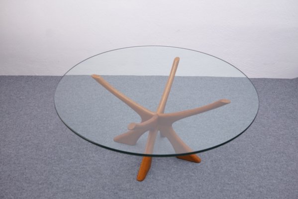 Danish Model T118 Coffee Table by Illum Wikkelsø for Niels Eilersen-KIJ-852156