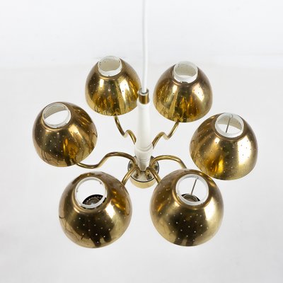 Danish Model T526 Chandelier by Hans-Agne Jakobsson for Hans-Agne Jakobsson AB Markaryd, 1950s-TJQ-876080