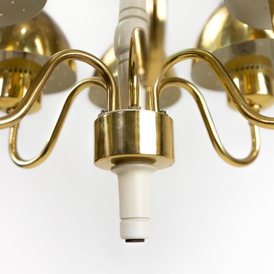 Danish Model T526 Chandelier by Hans-Agne Jakobsson for Hans-Agne Jakobsson AB Markaryd, 1950s-TJQ-876080