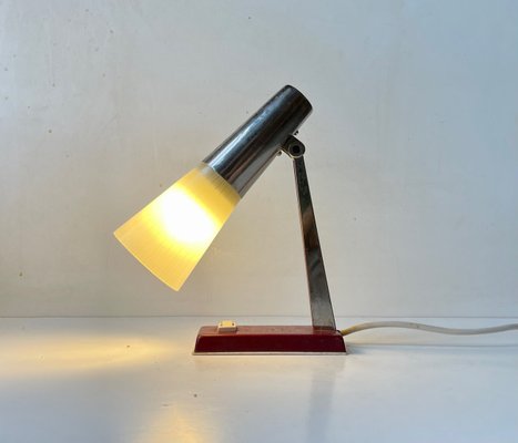 Danish Modern Bedside Table Lamp by Ernest Voss, 1950s-LCR-1424893