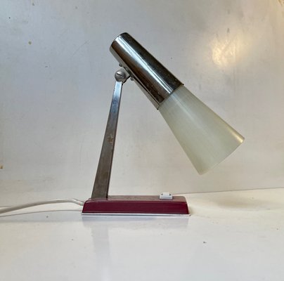 Danish Modern Bedside Table Lamp by Ernest Voss, 1950s-LCR-1424893