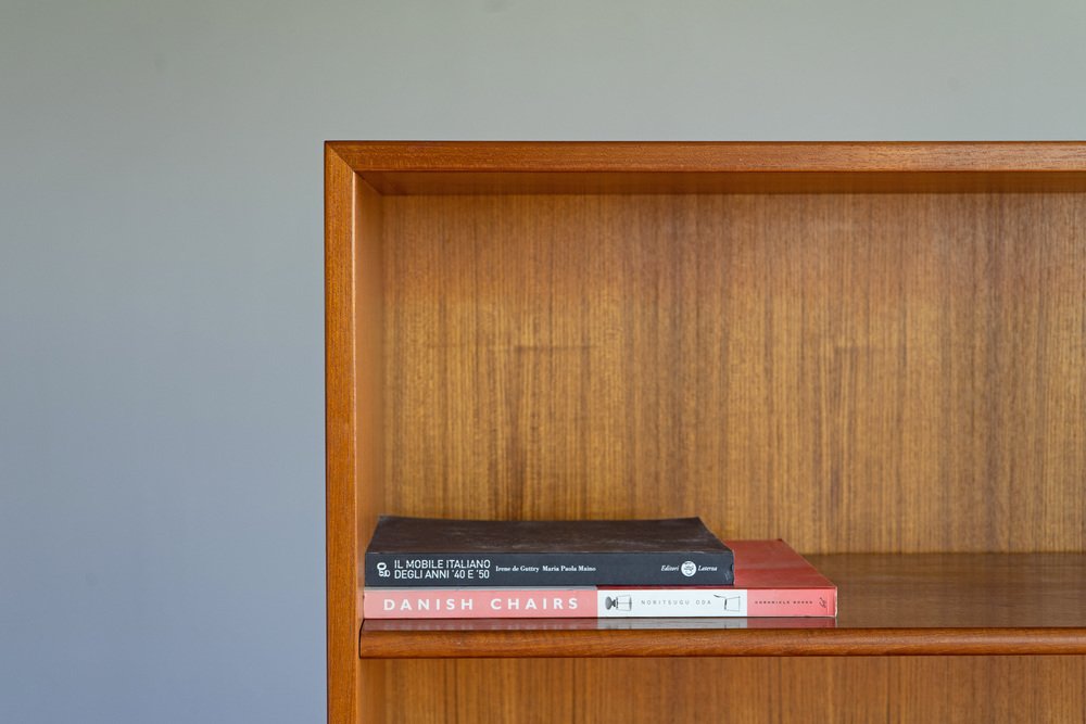 Danish Modern Book Shelf in Teak by Hans J. Wegner for Ry Møbler, 1960s