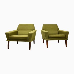 Danish Modern Bramin Lounge Chairs, 1960s, Set of 2-DZY-2033631