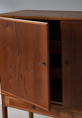 Danish Modern Cabinet in Elm and Pinewood attributed to Børge Mogensen for FDB, 1940s, Set of 2-WRF-1752056