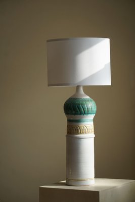 Danish Modern Ceramic Floor Lamp, 1970s-MXF-1385312