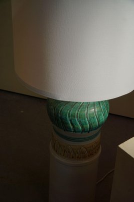 Danish Modern Ceramic Floor Lamp, 1970s-MXF-1385312