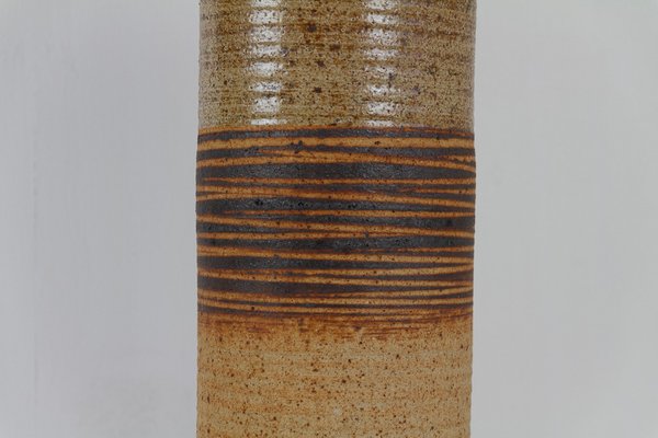 Danish Modern Ceramic Floor Lamp by Tue Poulsen, 1960s-WIX-1806213