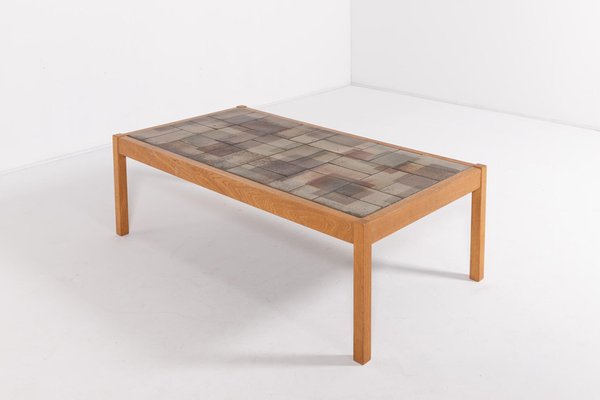 Danish Modern Ceramic Top Coffee Table from Sallingboe-KMC-2020876