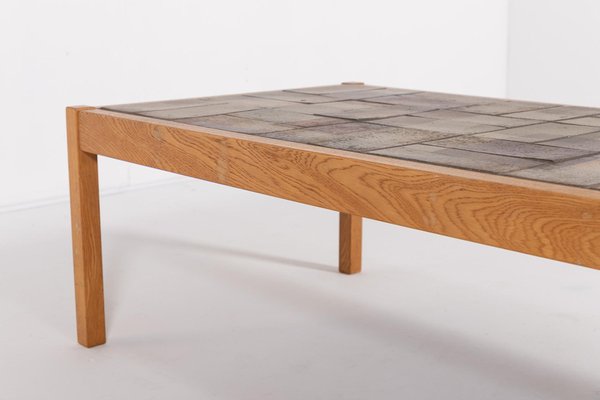 Danish Modern Ceramic Top Coffee Table from Sallingboe-KMC-2020876