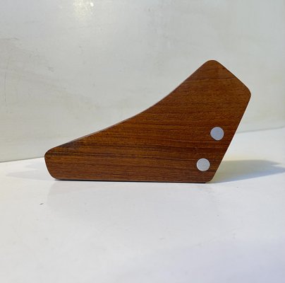 Danish Modern Curved Teak Napkin Holder by J. Kjærsulf, 1960s-LCR-1790751