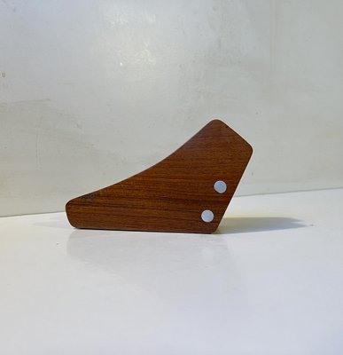 Danish Modern Curved Teak Napkin Holder by J. Kjærsulf, 1960s-LCR-1790751