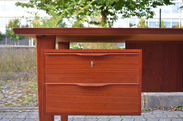 Danish Modern Desk in Teak by Henning Jorgensen for Fredericia Mobelfabrik, 1960-UF-1371037