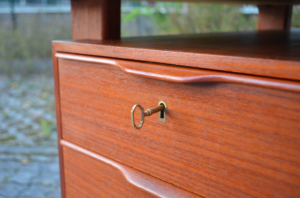 Danish Modern Desk in Teak by Henning Jorgensen for Fredericia Mobelfabrik, 1960-UF-1371037