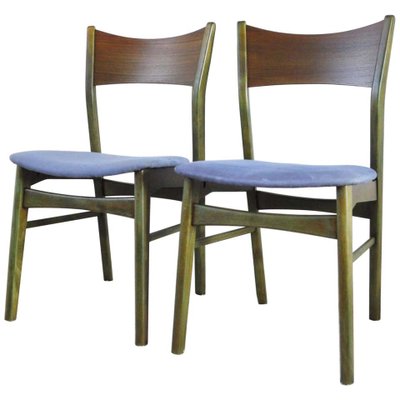 Danish Modern Emerald Color Dining Chair, 1960s-HPQ-1226512