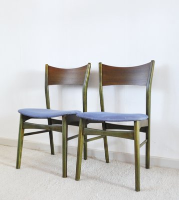 Danish Modern Emerald Color Dining Chair, 1960s-HPQ-1226512