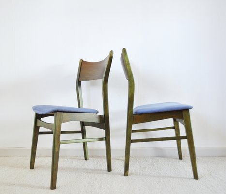 Danish Modern Emerald Color Dining Chair, 1960s-HPQ-1226512