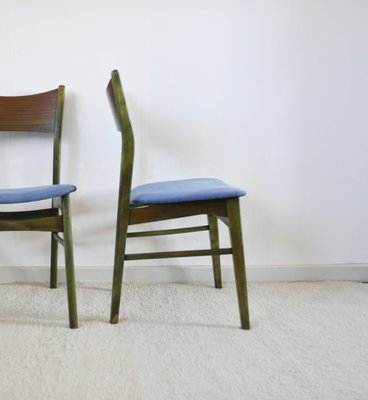 Danish Modern Emerald Color Dining Chair, 1960s-HPQ-1226512