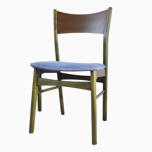 Danish Modern Emerald Color Dining Chair, 1960s-HPQ-1226512