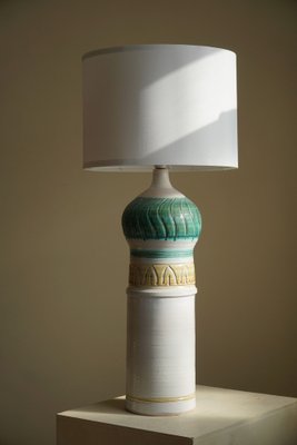 Danish Modern Floor Lamp in Ceramic, 1970s-MXF-1248821