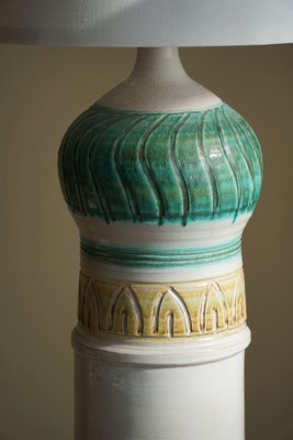 Danish Modern Floor Lamp in Ceramic, 1970s-MXF-1248821