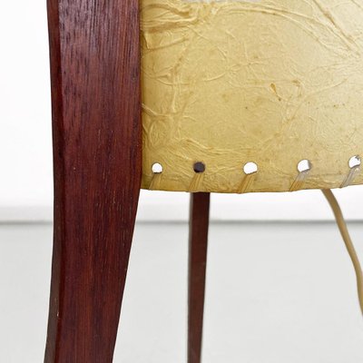 Danish Modern Floor Lamp in Parchment and Teak, 1960-GDD-1797794