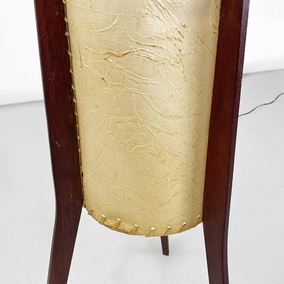 Danish Modern Floor Lamp in Parchment and Teak, 1960-GDD-1797794