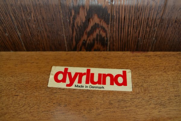 Danish Modern Folding Dry Bar in Wengé by Dyrlund, 1960s-WIX-1822613