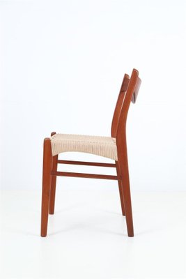 Danish Modern GS 60 Chairs in Teak by Arne Wahl Iversen, Set of 6-NIX-1763636