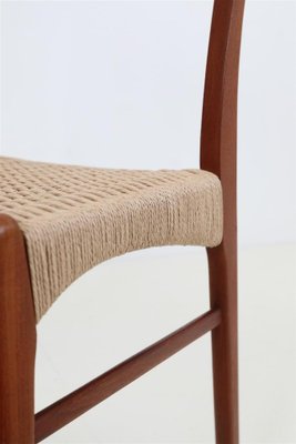 Danish Modern GS 60 Chairs in Teak by Arne Wahl Iversen, Set of 6-NIX-1763636