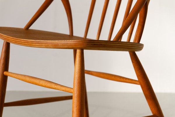 Danish Modern IW2 Armchair in Oak by Niels Eilersen for Illum Wikkelsø, 1960s-WIX-1801447