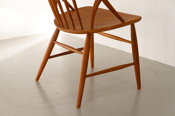 Danish Modern IW2 Armchair in Oak by Niels Eilersen for Illum Wikkelsø, 1960s-WIX-1801447