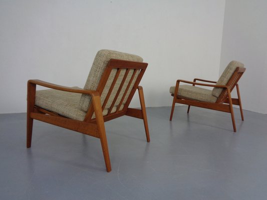 Danish Modern Living Room Set by Arne Wahl Iversen for Komfort, 1960s, Set of 3-RDW-1368125