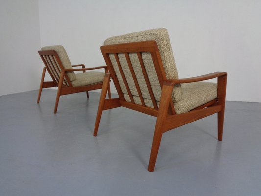 Danish Modern Living Room Set by Arne Wahl Iversen for Komfort, 1960s, Set of 3-RDW-1368125