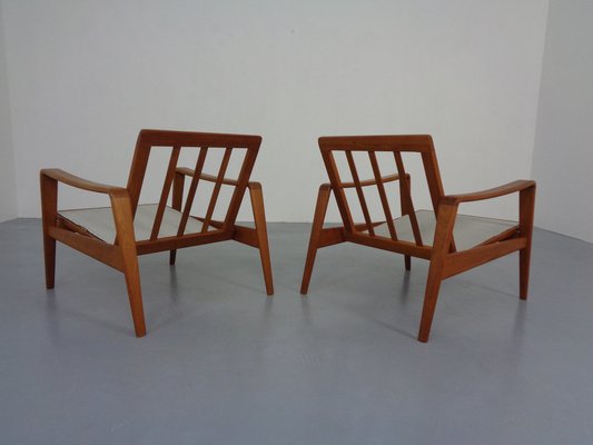 Danish Modern Living Room Set by Arne Wahl Iversen for Komfort, 1960s, Set of 3-RDW-1368125