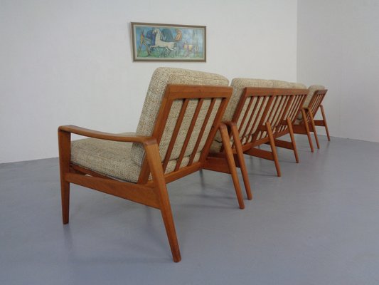 Danish Modern Living Room Set by Arne Wahl Iversen for Komfort, 1960s, Set of 3-RDW-1368125