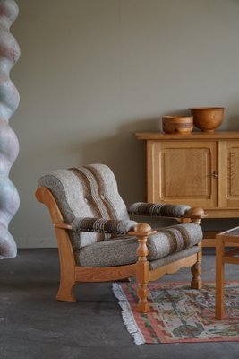 Danish Modern Lounge Chairs in Oak attributed to Henning Kjærnulf, 1960s, Set of 2-MXF-1719762