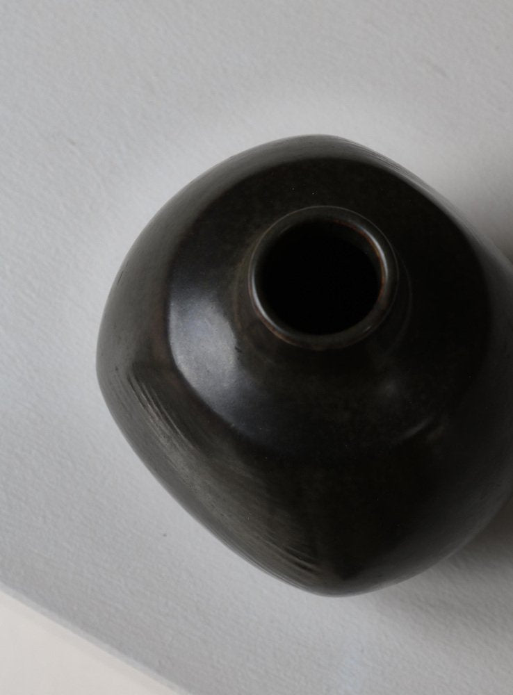 Danish Modern Model 167 Vase in Stoneware by Eva Stæhr-Nielsen for Saxbo, 1954