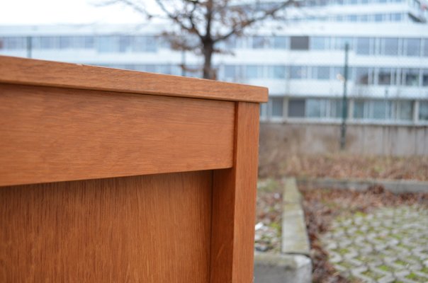 Danish Modern Oak Desk from Domino Mobler Denmark, 1960-UF-1371026