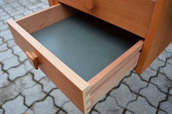 Danish Modern Oak Desk from Domino Mobler Denmark, 1960-UF-1371026