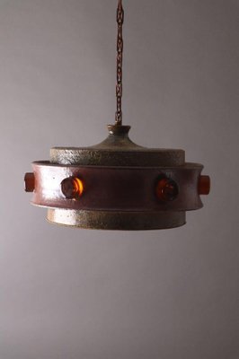 Danish Modern Pendant Light in Ceramic by Jette Helleroe, 1960s-ESB-1376690