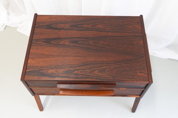 Danish Modern Rosewood Side Table, 1960s-WIX-1782537